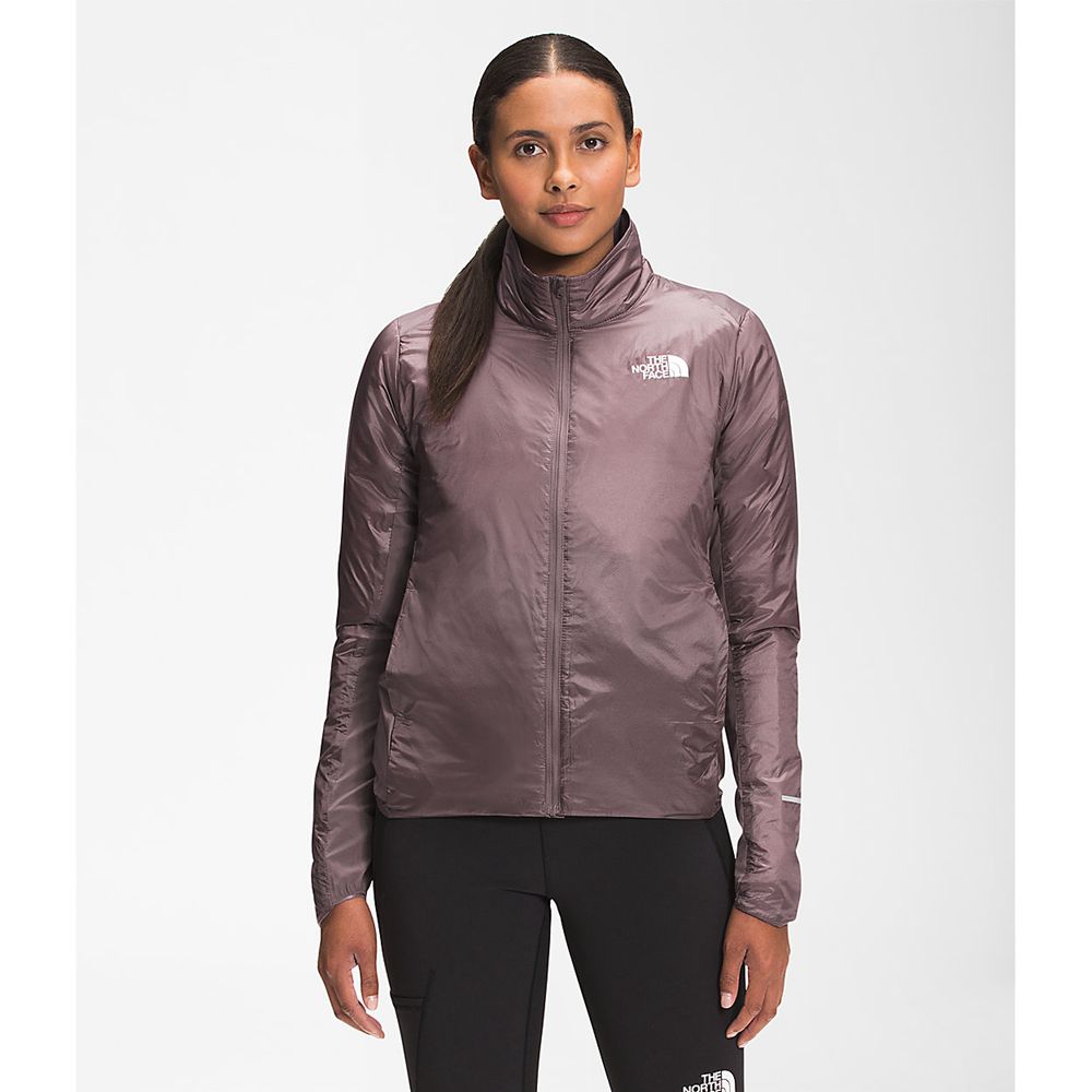 The North Face Insulated Jacket Womens Australia - The North Face Warm Purple Flashdry (CYM-914623)